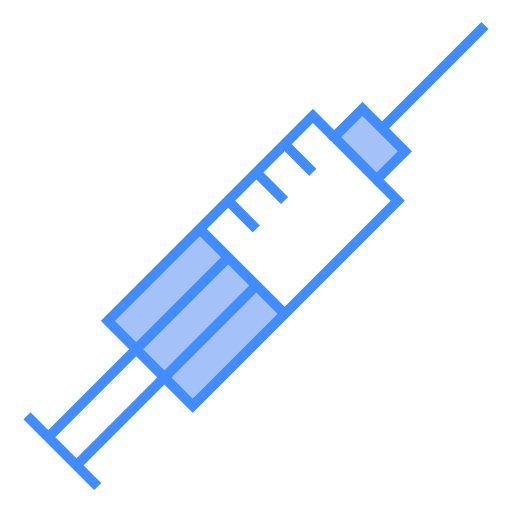 vacinação Generic Blue Ícone