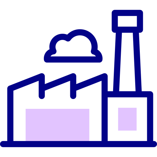 usine Detailed Mixed Lineal color Icône