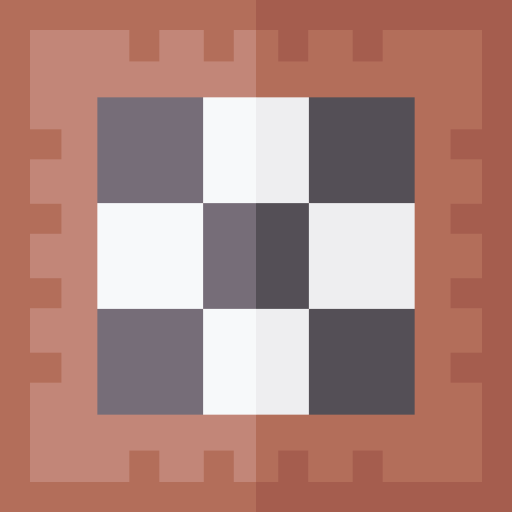 체커 Basic Straight Flat icon