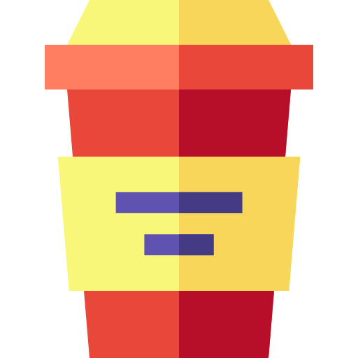 café Basic Straight Flat icono