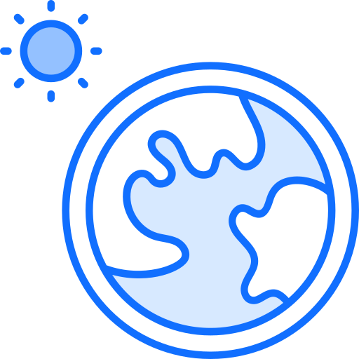 capa de ozono Generic Blue icono
