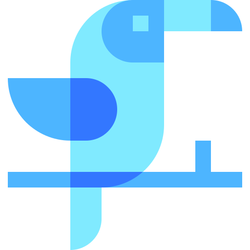 Toucan Basic Sheer Flat icon