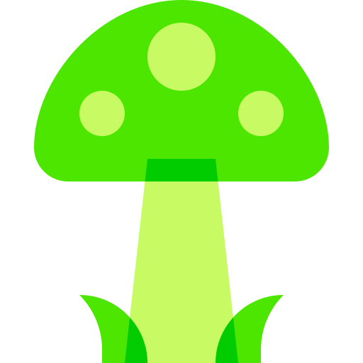 Mushroom Basic Sheer Flat icon