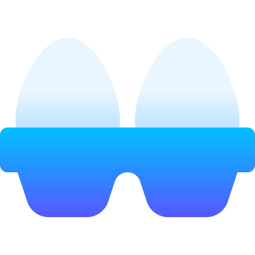 huevos Basic Gradient Gradient icono