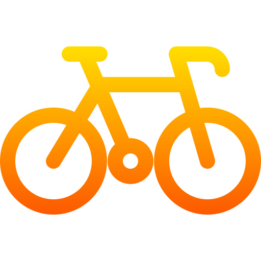 자전거 Basic Gradient Lineal color icon