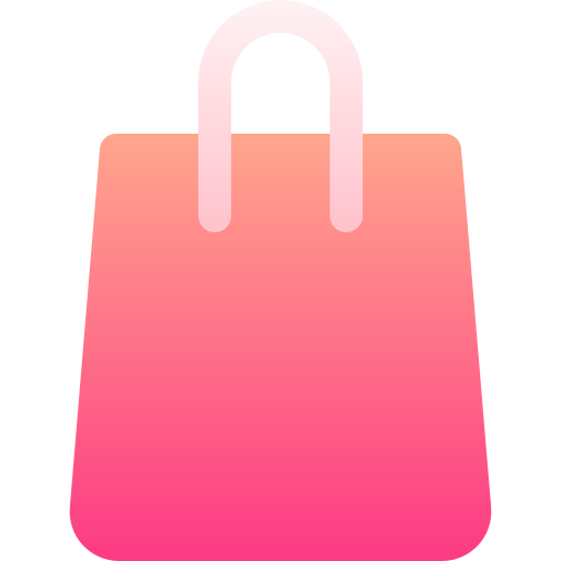 torba na zakupy Basic Gradient Gradient ikona