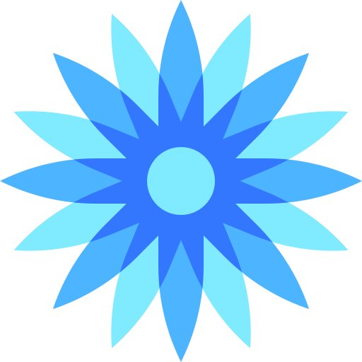 Flower Basic Sheer Flat icon