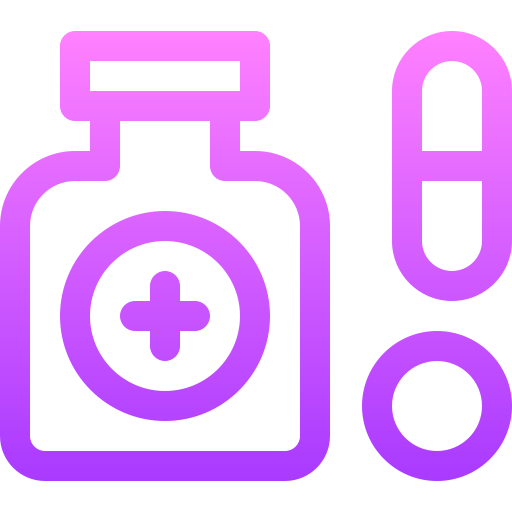 medycyna Basic Gradient Lineal color ikona