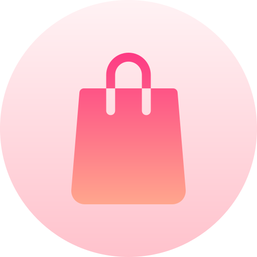 torba na zakupy Basic Gradient Circular ikona