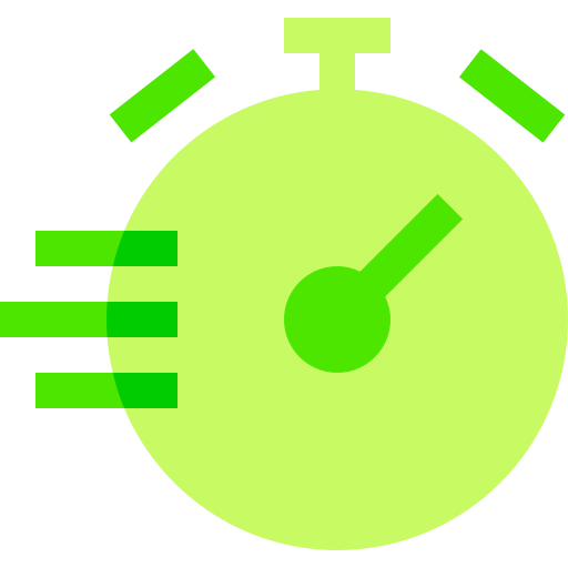 Stopwatch Basic Sheer Flat icon