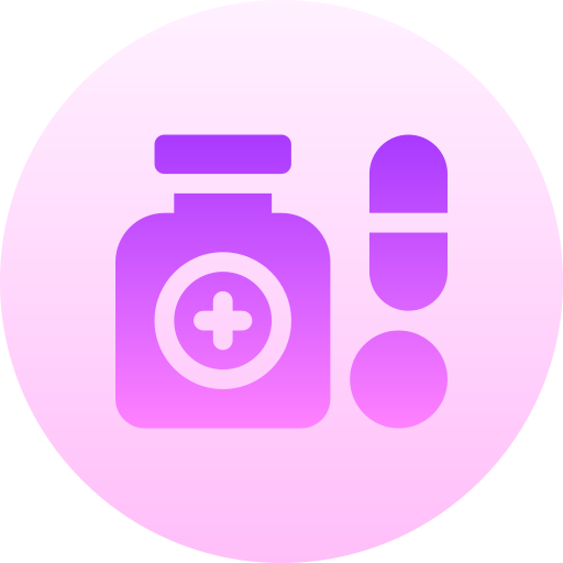medicamento Basic Gradient Circular icono