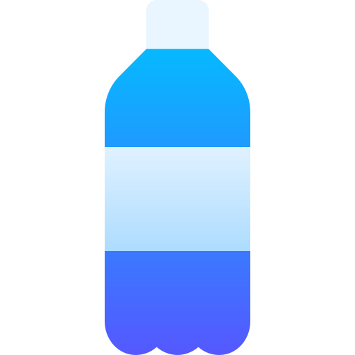 Water bottle Basic Gradient Gradient icon