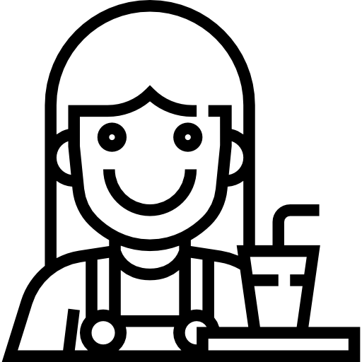 웨이터 Meticulous Line icon
