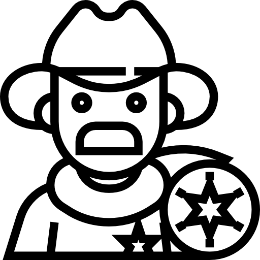 シェリフ Meticulous Line icon