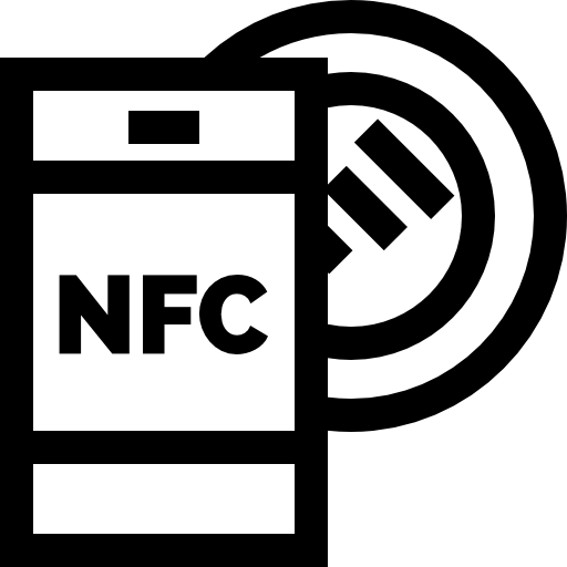 nfc Basic Straight Lineal ikona