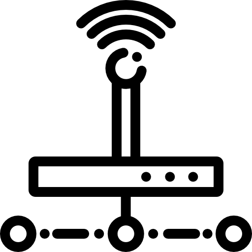 wi-fi Detailed Rounded Lineal Ícone