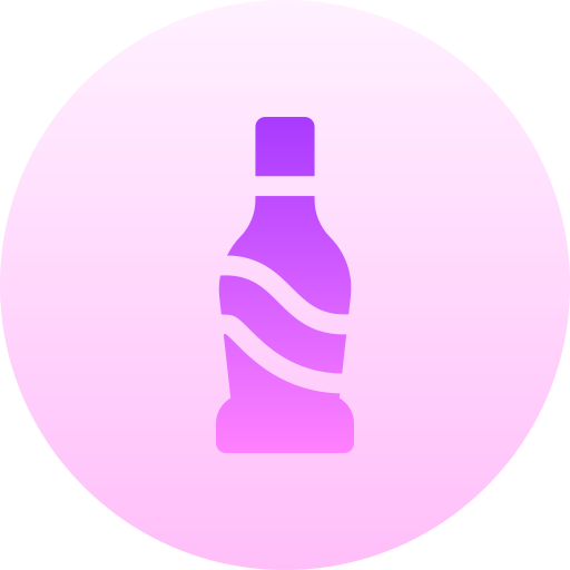 un soda Basic Gradient Circular Icône