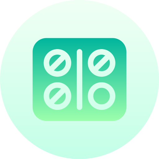 tablet Basic Gradient Circular ikona
