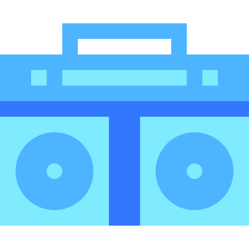 boombox Basic Sheer Flat icon