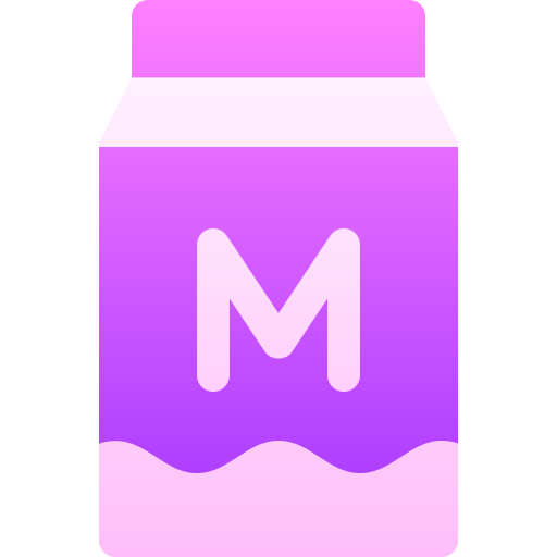 Milk Basic Gradient Gradient icon