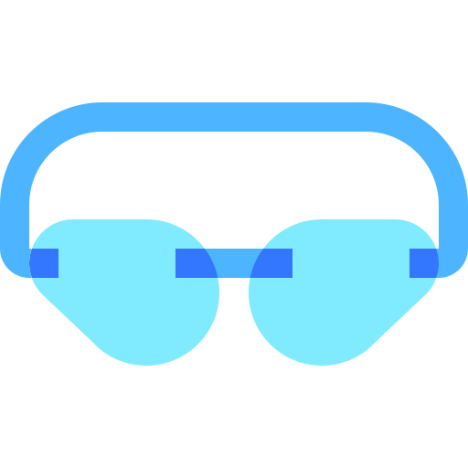 occhiali da nuoto Basic Sheer Flat icona