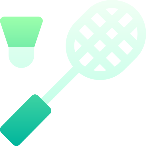 Badminton Basic Gradient Gradient icon