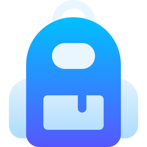 Backpack Basic Gradient Gradient icon