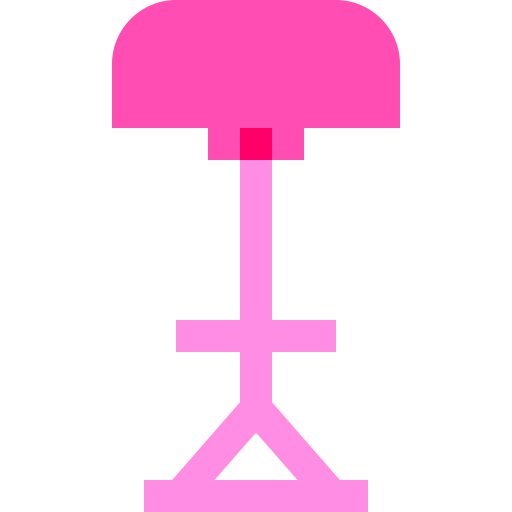 taburete de bar Basic Sheer Flat icono