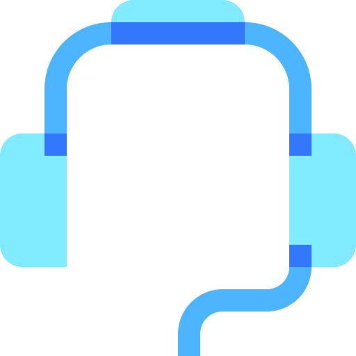 Headset Basic Sheer Flat icon