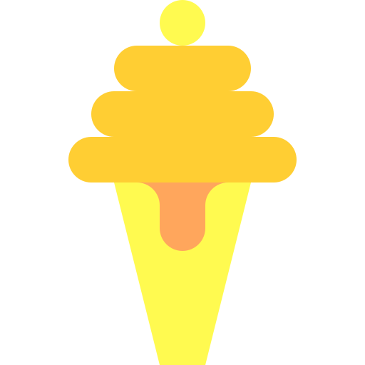 crème glacée Basic Sheer Flat Icône