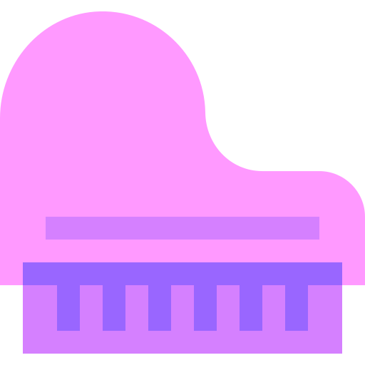 grand piano Basic Sheer Flat Icône