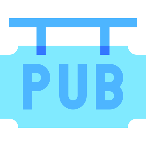 Pub Basic Sheer Flat icon