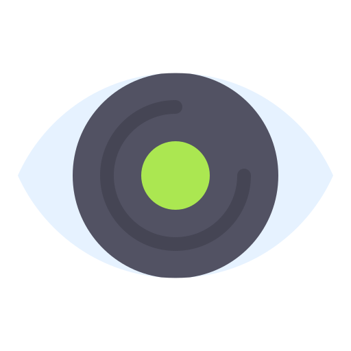 Глаз Generic Flat иконка
