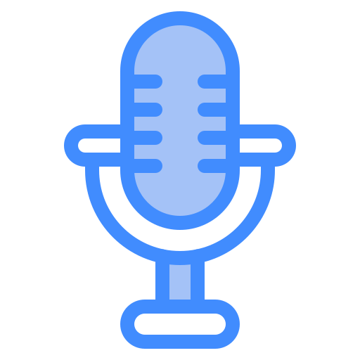 Mic Generic Blue icon