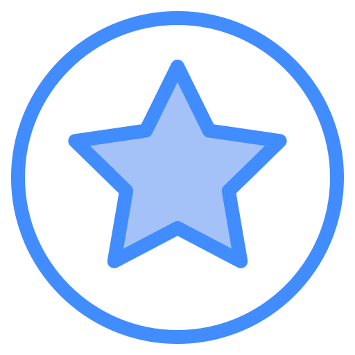 star Generic Blue Icône