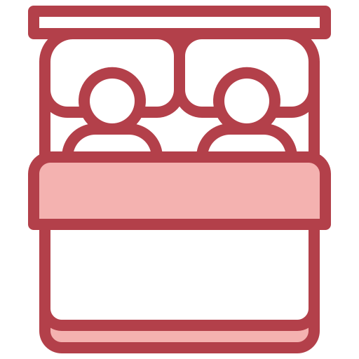 doppelbett Surang Red icon