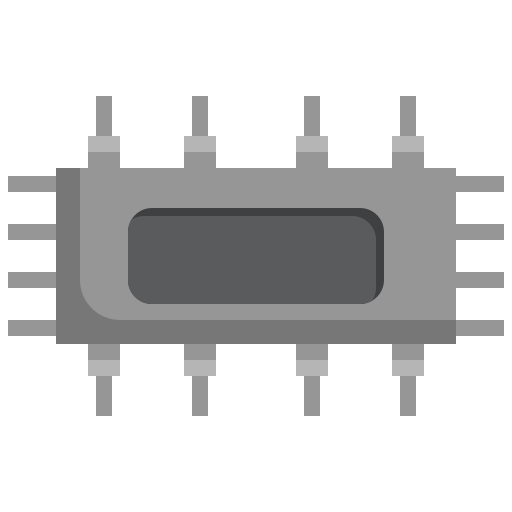 microchip Surang Flat icoon