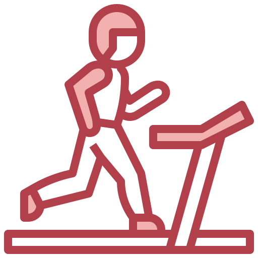 Treadmill Surang Red icon