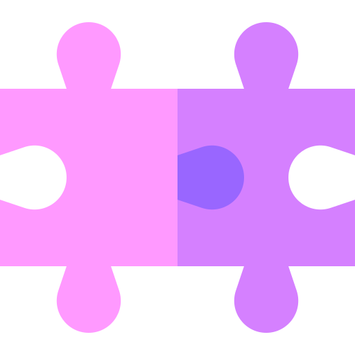 puzzle Basic Sheer Flat icon