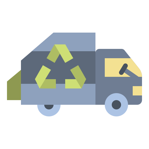 Recycling truck Generic Flat icon