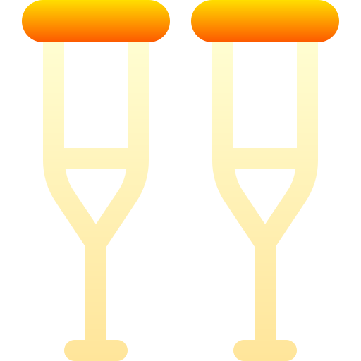 Crutch Basic Gradient Gradient icon