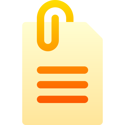 Бумага Basic Gradient Gradient иконка