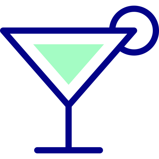 мартини Detailed Mixed Lineal color иконка