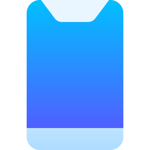 cellulare Basic Gradient Gradient icona