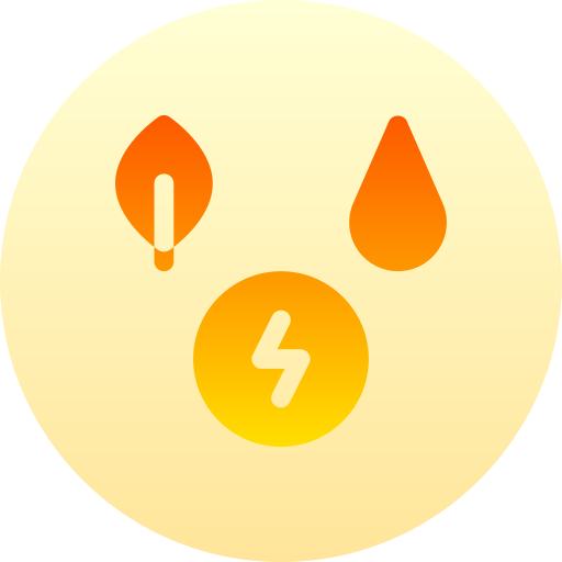Энергия Basic Gradient Circular иконка