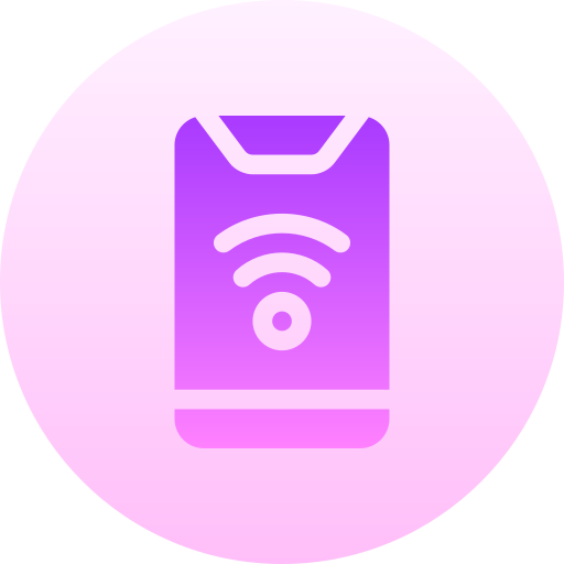 wifi Basic Gradient Circular icono