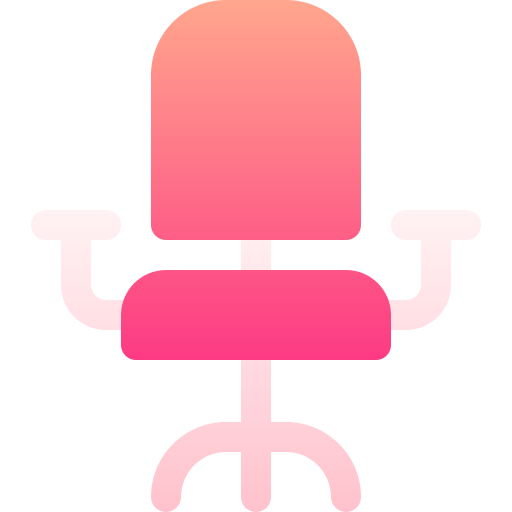 chaise Basic Gradient Gradient Icône