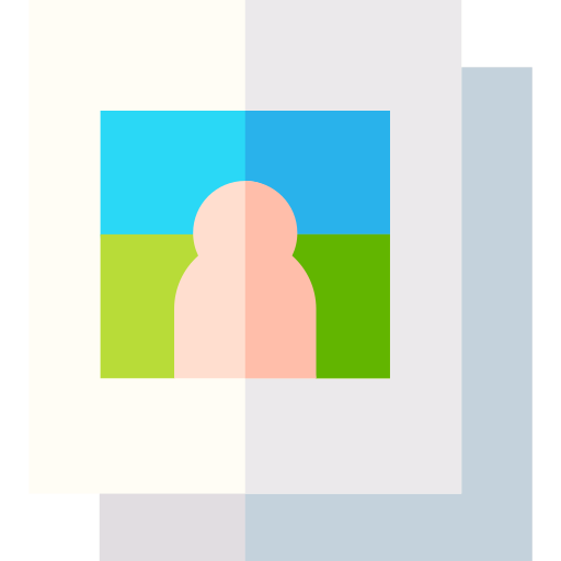 写真 Basic Straight Flat icon
