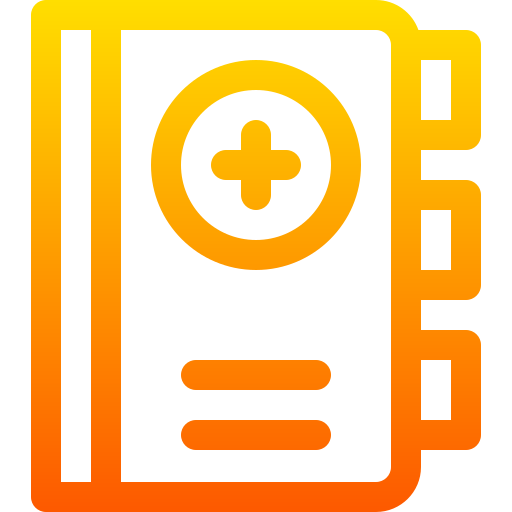 ハンドブック Basic Gradient Lineal color icon