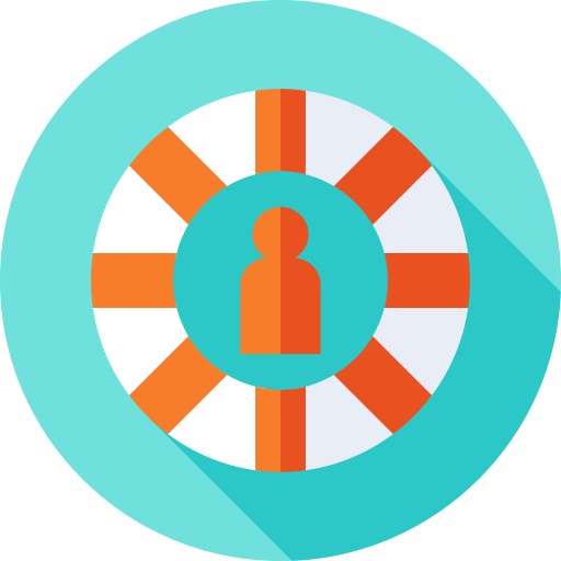 Lifesaver Flat Circular Flat icon